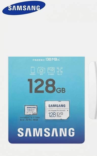 Sumsang V30 Evoplus 128 GB SDHC UHS-I Card Class 10 130 MB/s Memory Card Compatible with Computer, Tablet, Mobile