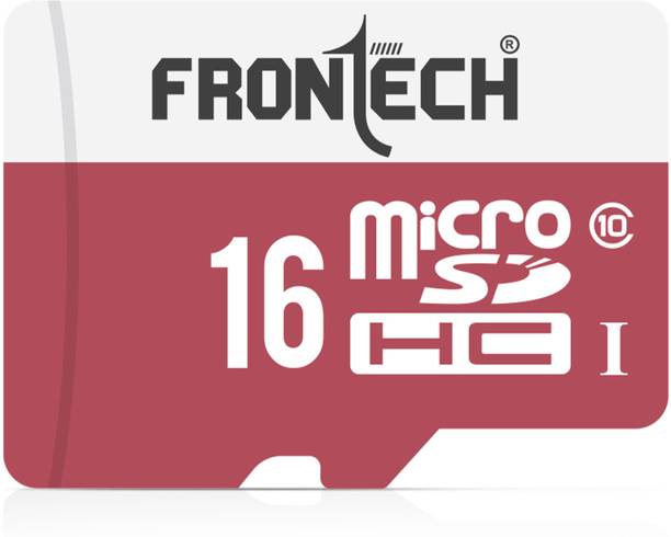 Frontech SDHC Card, Class 10 U3 High-Speed Memory Card for Smartphones, Tablets & Cameras, Micro SDHC 16 GB SDHC Class 10 30 MB/s  Memory Card Compatible with Tablet, Mobile, Camera