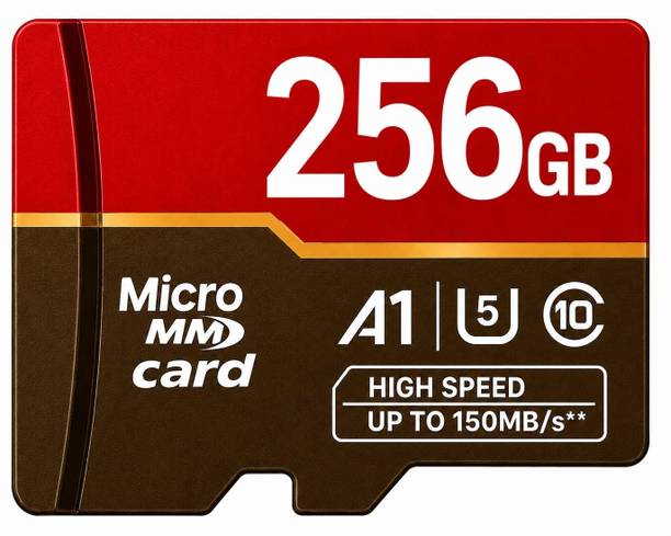 Krishna interprises Micro SDXC Micro 256 GB SDXC UHS-I Card Class 10 150 MB/s  Memory Card Compatible with Gaming Console, Computer, Tablet, Camera, Mobile