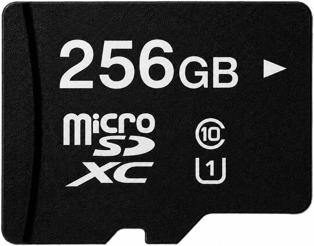 MMC Memory Card MicroSD 256 GB SDXC UHS-I Card Class 10 100 MB/s Memory Card Compatible with Camera, Computer, Tablet, Mobile, Gaming Console