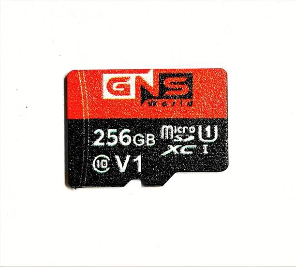 GNS World G-M500 GM-500 256 GB SDXC Class 10 140 MB/s Memory Card Compatible with Gaming Console, Mobile, Tablet, Computer