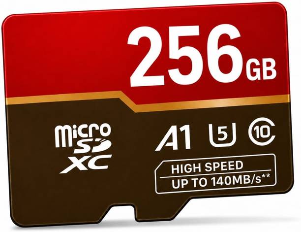 Globalization SDXC Micro SDXC 256 GB SDXC Class 10 140 MB/s  Memory Card Compatible with Gaming Console, Computer, Tablet, Camera, Mobile