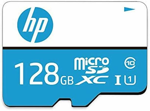 hp Hewlett Packard HP Micro SD Card U1 128GB mx310 128 GB SDXC Class 10 100 MB/s  Memory Card Compatible with Camera, Computer, Gaming Console, Mobile, Tablet