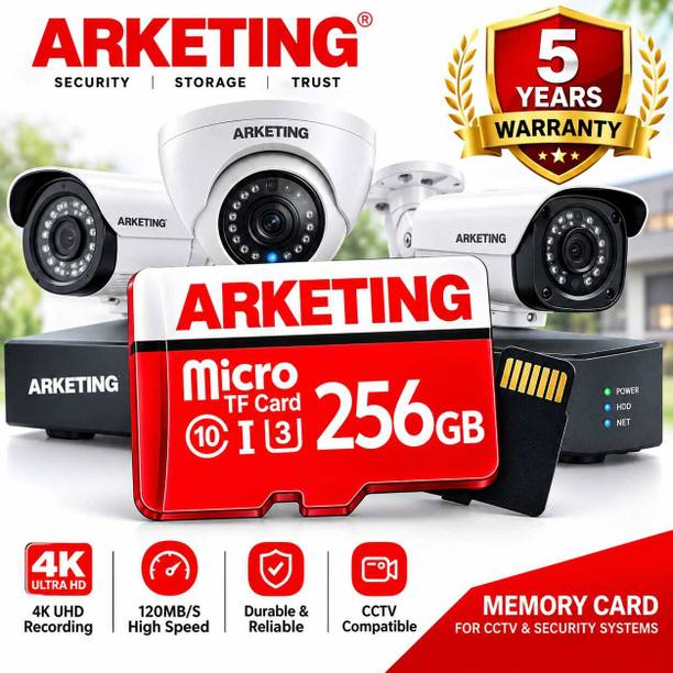 ARKETING ARK-R8Q2YK ARK-R8Q2YK 256 GB SxS Card Class 10 120 MB/s Memory Card Compatible with Camera, Computer, Gaming Console, Mobile, Tablet