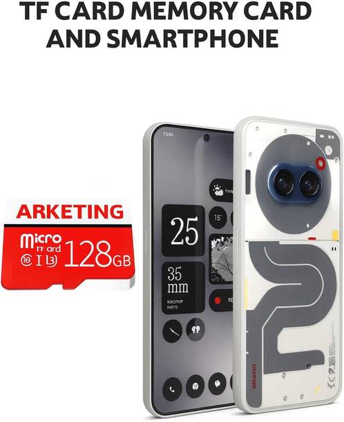 ARKETING ASDF-128 F-128 128 GB Ultra SDHC Class 10 120 MB/s Memory Card Compatible with Mobile