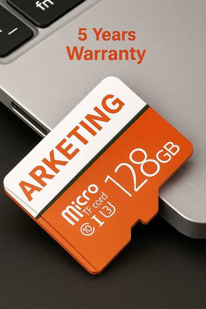 ARKETING OS/128 BP/128 128 GB Ultra SDHC Class 10 120 MB/s  Memory Card Compatible with Mobile, Tablet