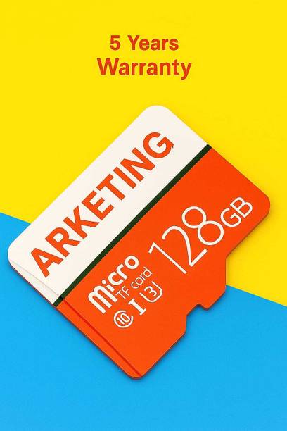 ARKETING QM/128 MS/256 128 GB Ultra SDHC Class 10 120 MB/s  Memory Card Compatible with Mobile, Tablet