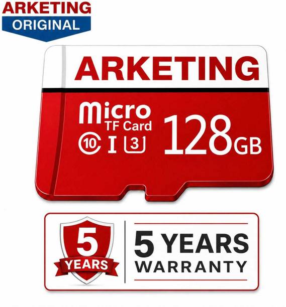 ARKETING ERO-128 PRO-128 128 GB Ultra SDHC Class 10 120 MB/s Memory Card Compatible with Camera, Computer, Gaming Console, Mobile, Tablet