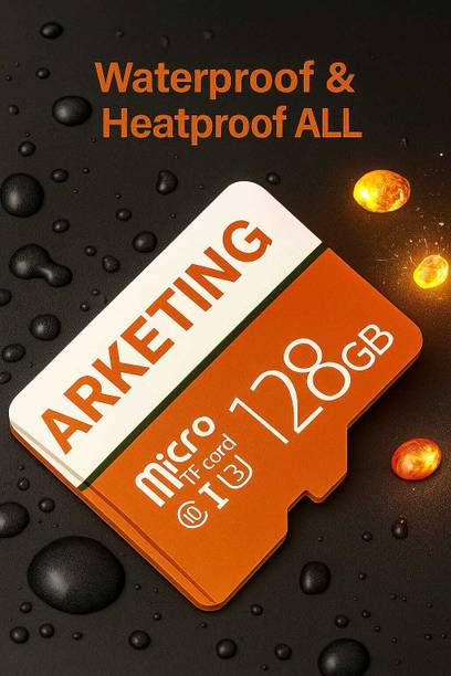 ARKETING KS/128 SK/128 128 GB Ultra SDHC Class 10 120 MB/s  Memory Card Compatible with Mobile, Tablet