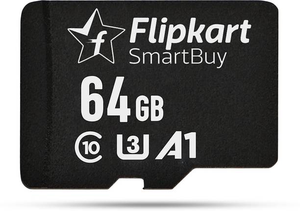 Flipkart SmartBuy FMC064-UR1-C10 64 GB MicroSDXC Class 10 20 Mb/s  Memory Card Compatible with Mobile, Tablet