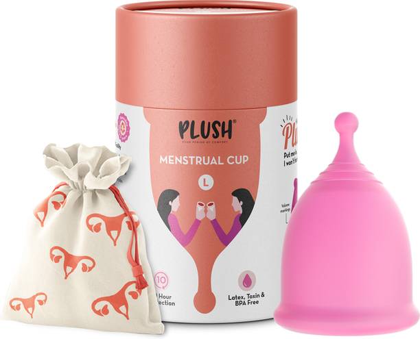 PLUSH Large Reusable Menstrual Cup