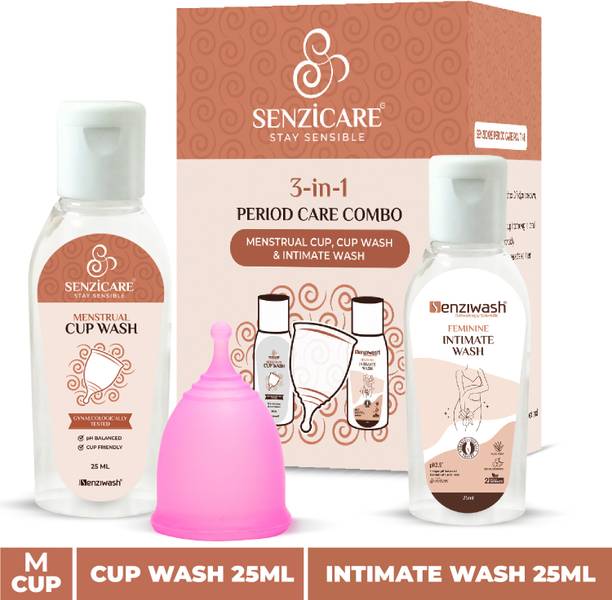 Senzicare Medium Reusable Menstrual Cup