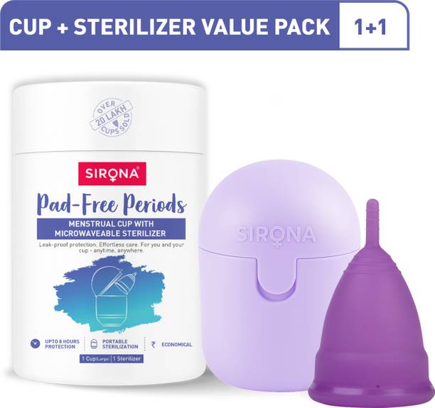 SIRONA Large Reusable Menstrual Cup