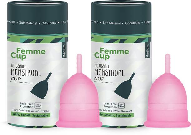 FemmeCup Medium Reusable Menstrual Cup