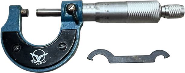 ADAWAT Outside External Metric Gauge Micrometer Machinist Measuring 0-25mm Micrometer Micrometer Screw Gauge