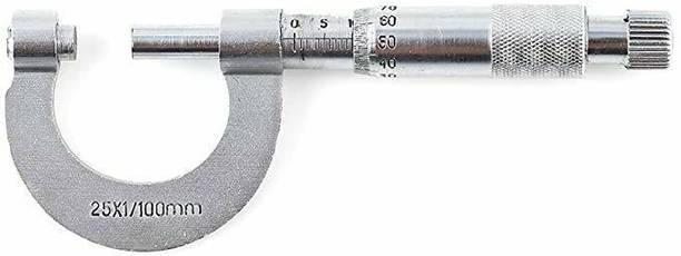 Klab Micrometer With Lock 25 MM Micrometer Screw Gauge