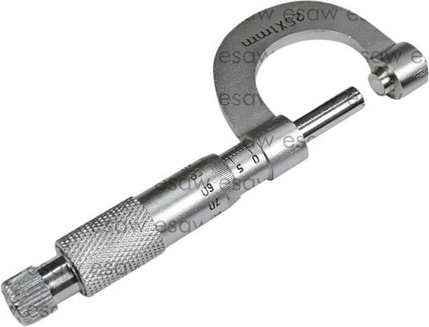 ESAW Screw Gauge Micrometer, 0 to 25mm Micrometer Screw Gauge