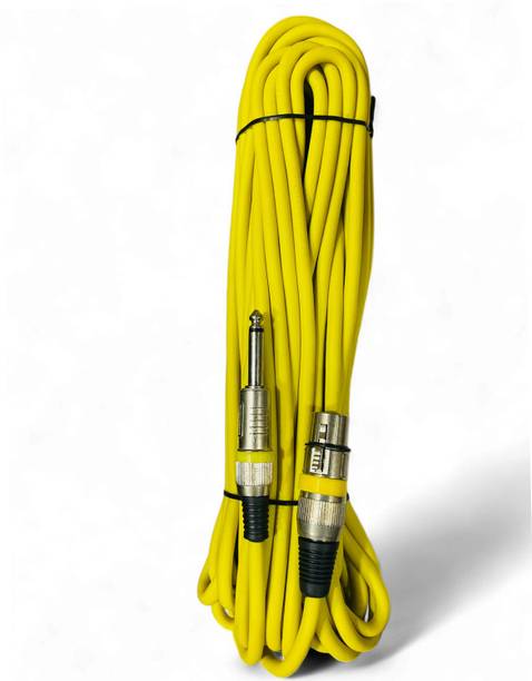 Finn Finest HIGH QUALITY 15 Meter XLR Male to Female Cable (Any Color) (Multicolor) Microphone Cable