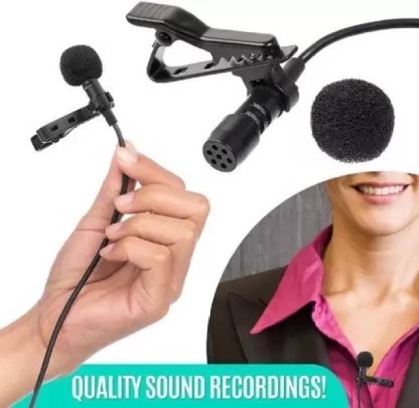 NKPR Professional Metal Coller Clip Mic ,Youtube ,Voice Recording ,DSLR Camera 1147 CABLE
