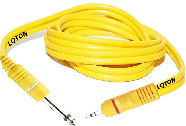 LQTON  TV-out Cable AUX Cable 3.5mm Stereo aux jack to 6.3mm p38/mono audio jack