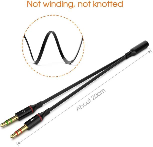 Czech Multicolor Headphone Splitter 2-Female To 1Male Cable GB17 Phone Converter