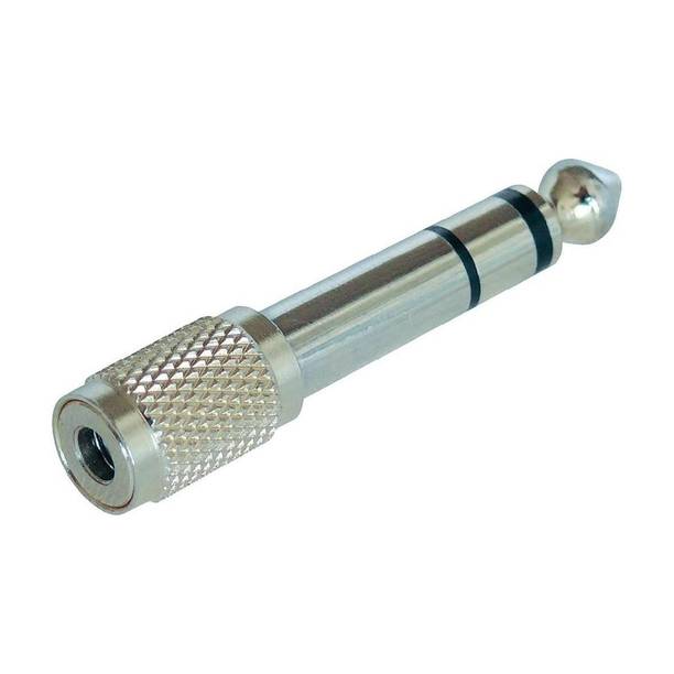 LipiWorld 6.35MM Male to 3.5MM Female Stereo Audio Headphone Jack Adapter Converter Plug Pin 6.35MM Male to 3.5MM Female