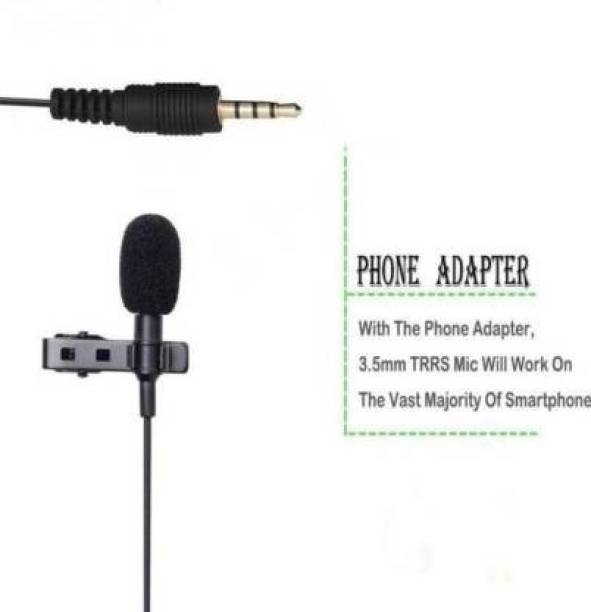 NKPR Professional Metal Coller Clip Mic ,Youtube ,Voice Recording ,DSLR Camera 1024 CABLE