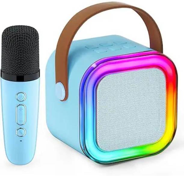 CLUBCLASSY Karaoke Machine for Kids Adults with Wireless Mic Bluetooth Speaker microphone bluetooth microphone for , kids, adult , type c charging