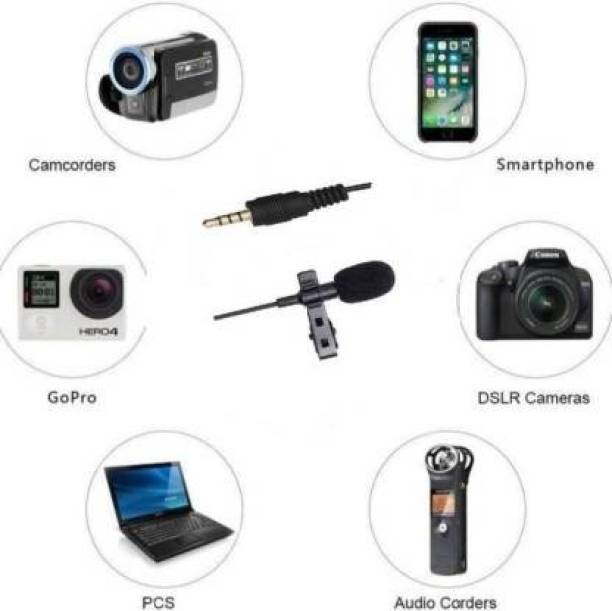 NKPR Professional Metal Coller Mic For Youtube ,Voice Recording ,DSLR Camera 1406 Microphone
