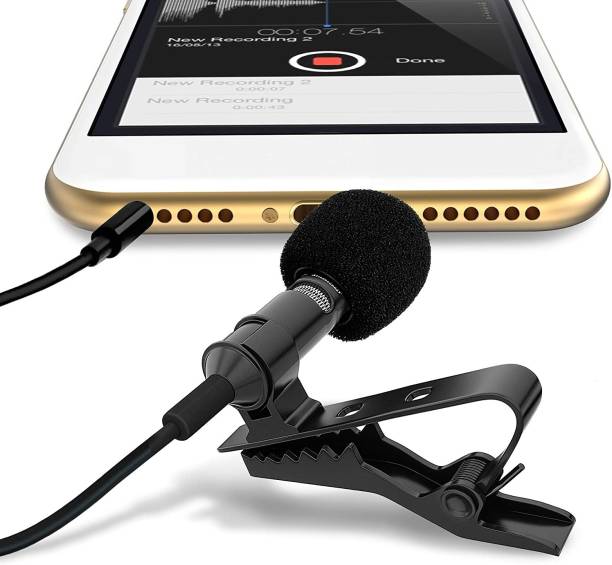 NKPR Professional Metal Coller Clip Mic ,Youtube ,Voice Recording ,DSLR Camera 1108 CABLE