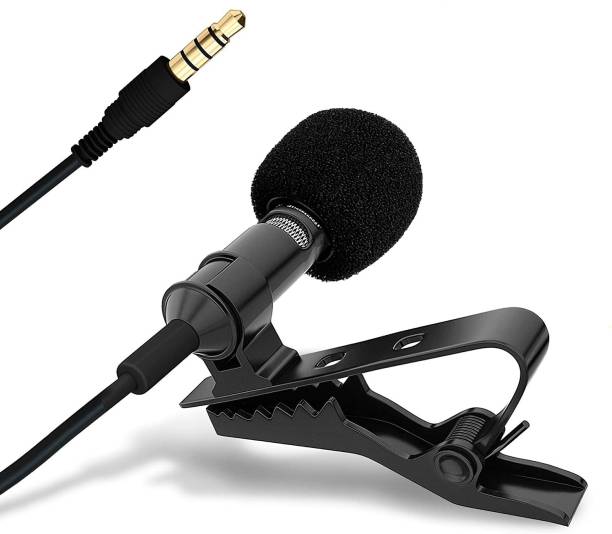 NKPR Professional Metal Coller Mic For Youtube ,Voice Recording ,DSLR Camera 1491 Microphone