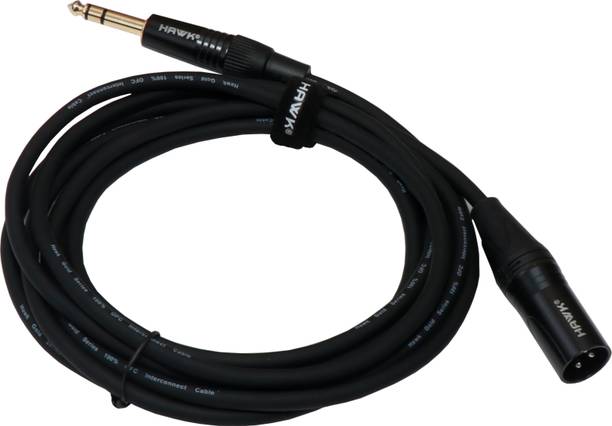 HAWK SXSG010 TRS Male to XLR Male Cable – 3 Meter Instrument Cable