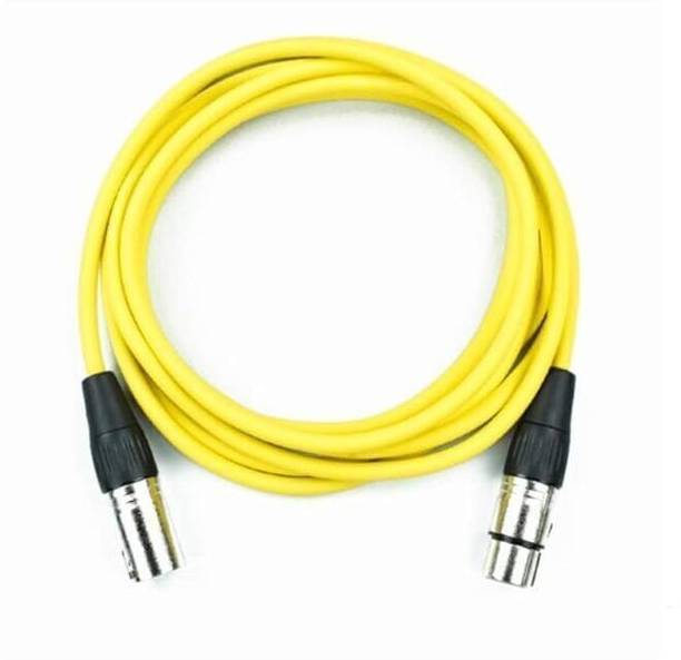 Finn XLR Male to Female Cable 3 Pin Audio Mic Cord for DMX, Amplifier, Mixer (1.5m). Microphone Cable