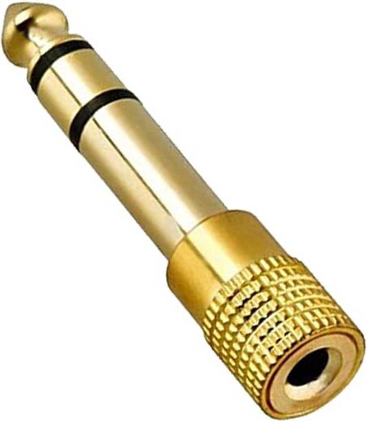 Octo 6.35mm 1/4" Male Plug 3.5mm 1/8" Female Jack Stereo Audio Adapter Converter Headphone Adapter