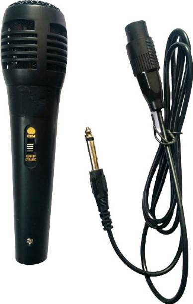 Amrit Audio DYANAMIC WIRED MICROPHONE WITH CABLE USE FOR SINGING AND INSTRUMENTS