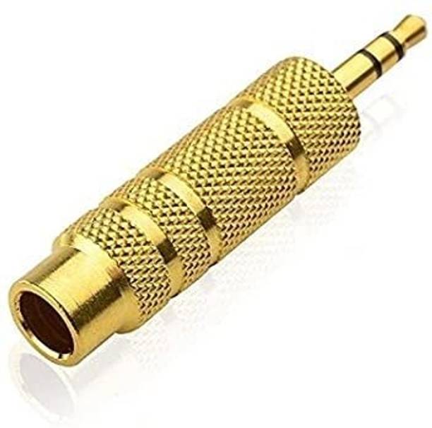 ALRITO 6.5 mm Female to 3.5 mm Male Gold Plated Headphone Audio Stereo Sound Adapter 1/8"(3.5mm) Male to 1/4"(6.35mm) Female adapter