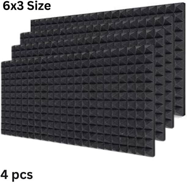 Urban Infotech Acoustic Foam Sheet 6x3 Ft. Pyramid Acoustic Foam Sound Proof Foam for Room*BBD Sound Proof Foam