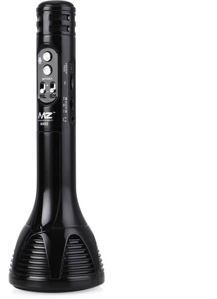 MZ M802 (KARAOKE MIC WITH SPEAKER) Rechargeable FM Radi...