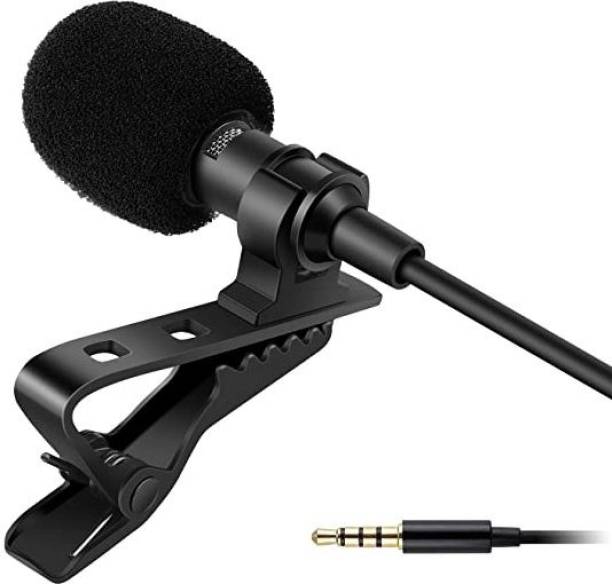 ZWOLLEX Collar Mic Voice Recording Filter Microphone for Singing Car Handbrake Grip