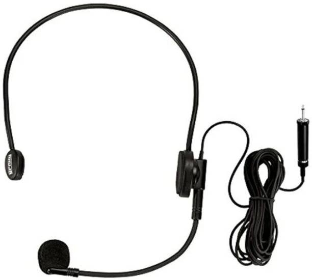 Ahuja HBM-60CC OVER THE HEAD Microphone WITH 3.5 mm jack Indoor PA System (120 W) Microphone