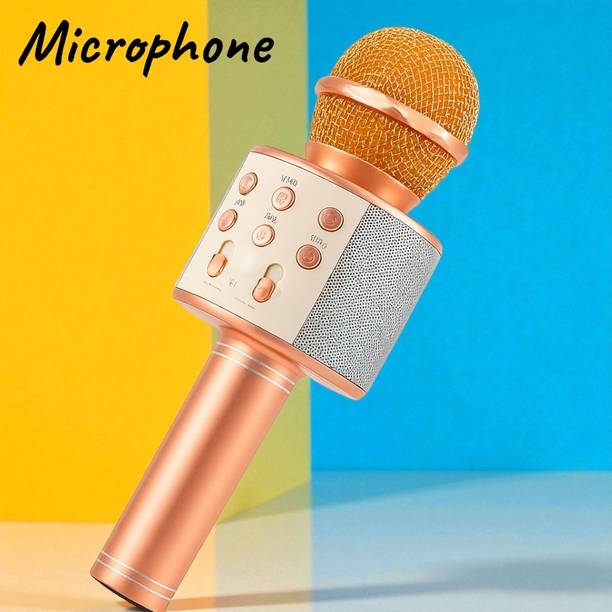 3BAAN X309 Dual Speaker Wireless Karaoke Mic – 3D Surround Sound Quality Microphone