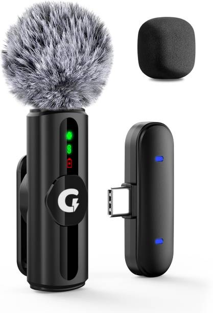 Grenaro Wireless Mic, Cancellation Mic for YouTube, Vlogging, Recording For Type-C Microphone