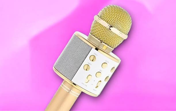 Stybits X332 KARAOKE MIC WITH SPEAKER-FM Radio Voice Ch...