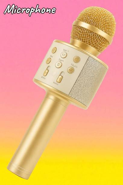 3BAAN X219 Dual Speaker Wireless Karaoke Mic – 3D Surround Sound Quality Microphone