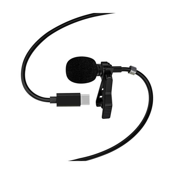 MAK High-Quality Type-C Wired Microphone for Creators & Vlogging Microphone