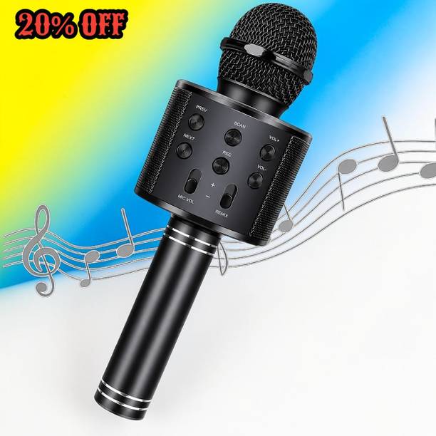 Nilesawar X453 Rechargeable Karaoke Singing Microphone for Kids and Adults Microphone