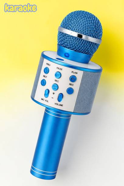 Nilesawar X131 Wireless Karaoke Microphone with Built-in Speaker | Portable Singing Mic Microphone