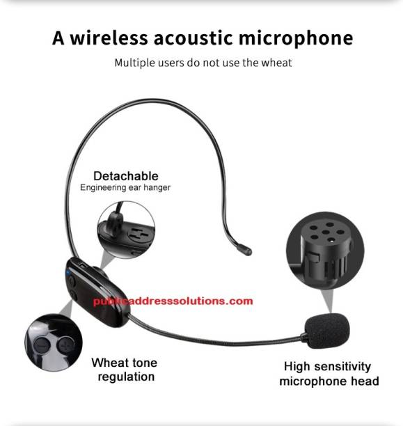 Ahuja NBA 25DW with Wireless Mic, Bluetooth USB & SD card options. Teachers Microphone