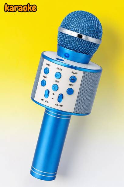 Nilesawar X60 Bluetooth Karaoke Microphone | Wireless Singing Mic with Speaker Microphone