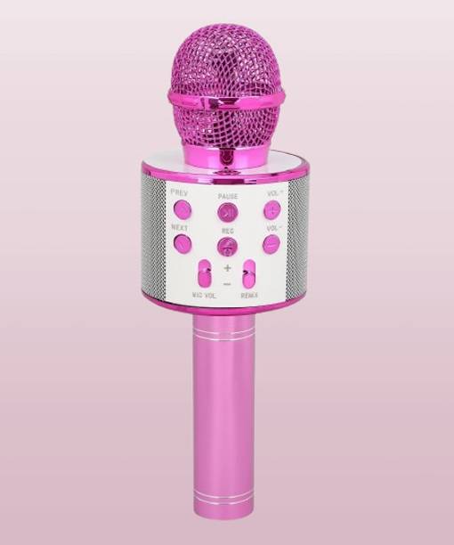 Seraphic Karaoke Microphone, Wireless Bluetooth Microphone for Singing WS 858 Microphone